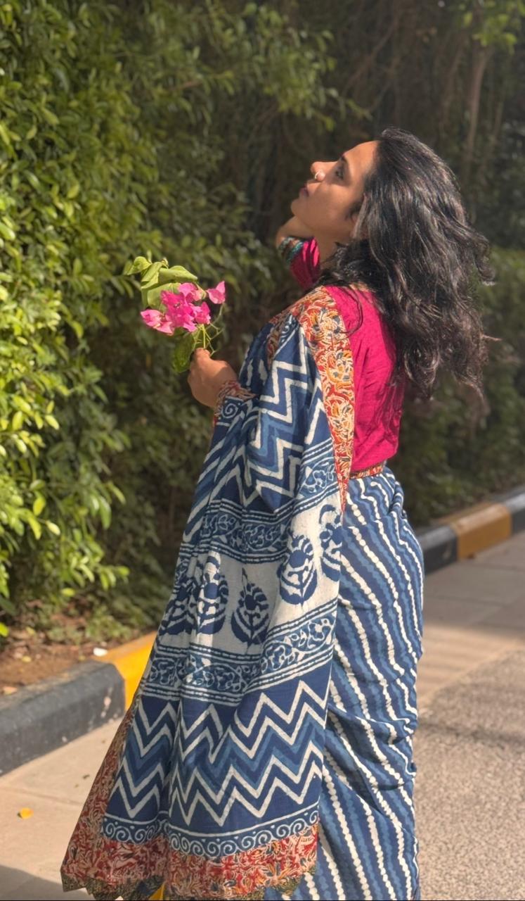 'Tara' Mul Cotton Concept Saree