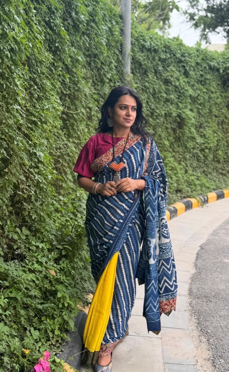 'Tara' Mul Cotton Concept Saree