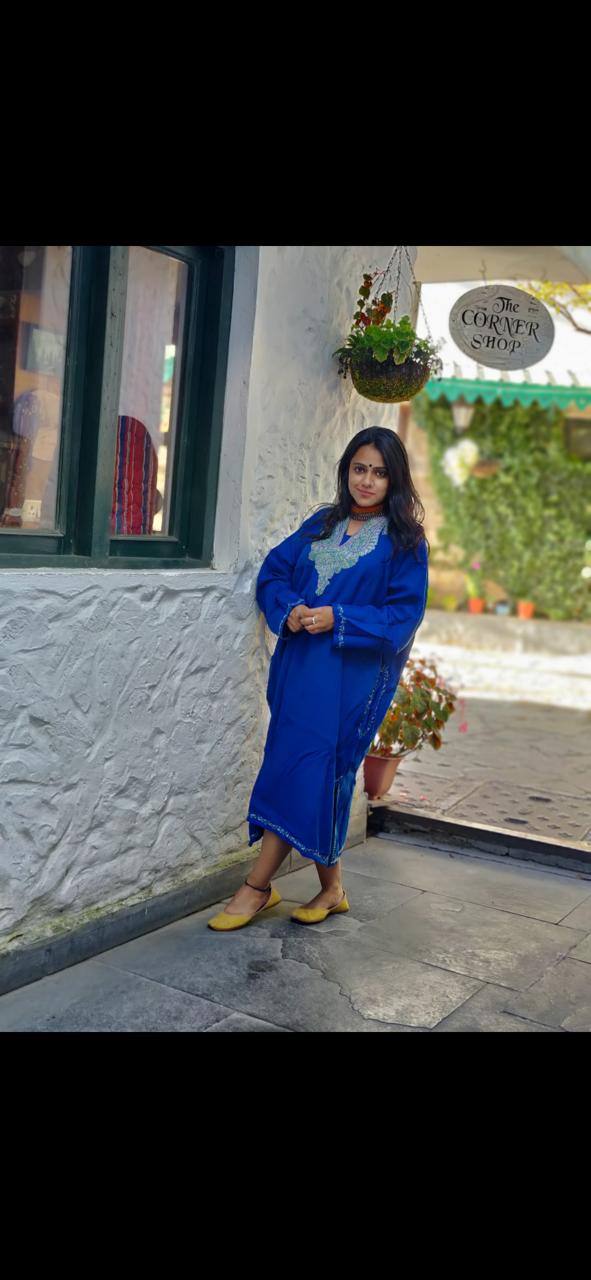 'Amber' Blue Sozni Pheran